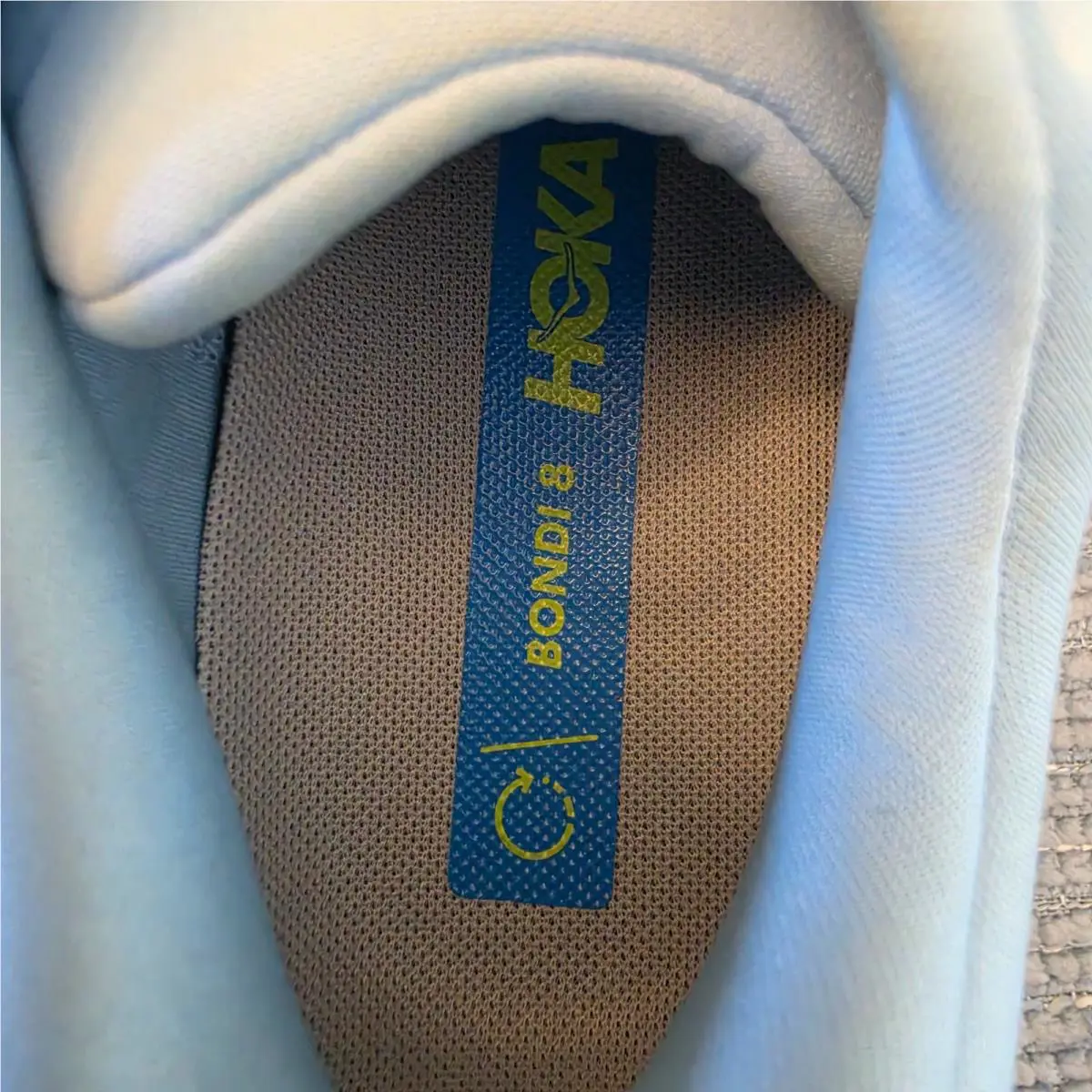 Hoka shoes - Hoka One One HOKA Bondi 8 - Blue 7