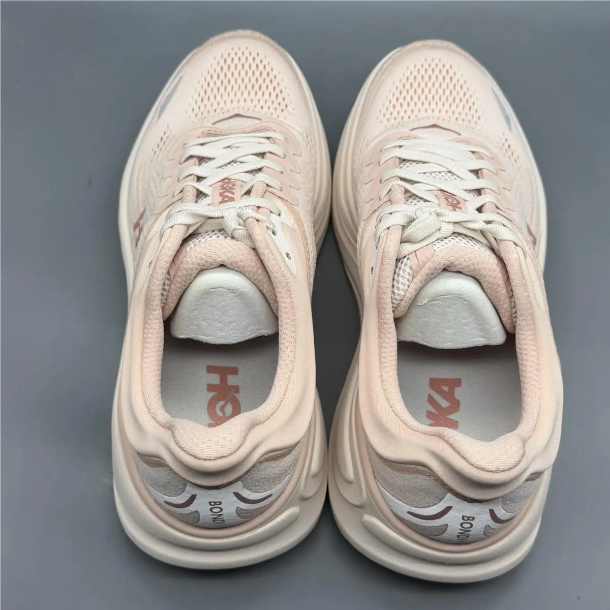 Hoka shoes - Hoka One One Bondi 9 - 1162012 RLTT - Rose Latte (UPC: 0198605166051) 5