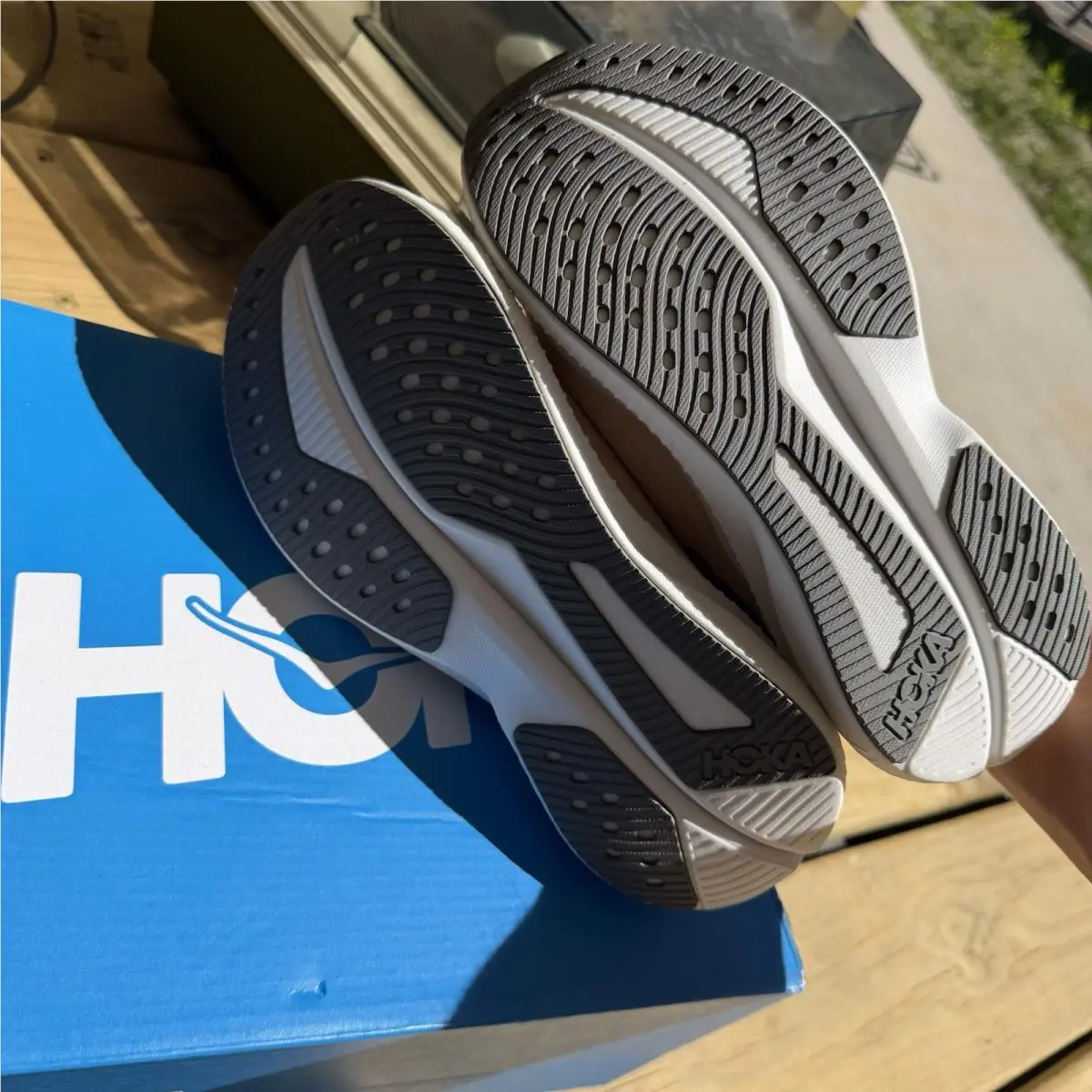 Hoka shoes - Hoka One One HOKA Mach 6 - 1147810-EGV - Ivory 4