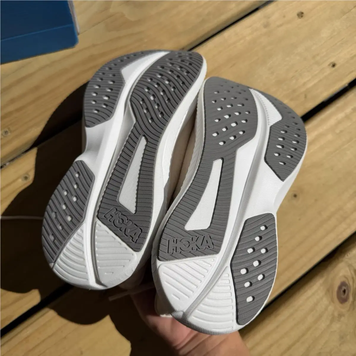 Hoka shoes - Hoka One One HOKA Mach 6 - 1147810-EGV - Ivory 5
