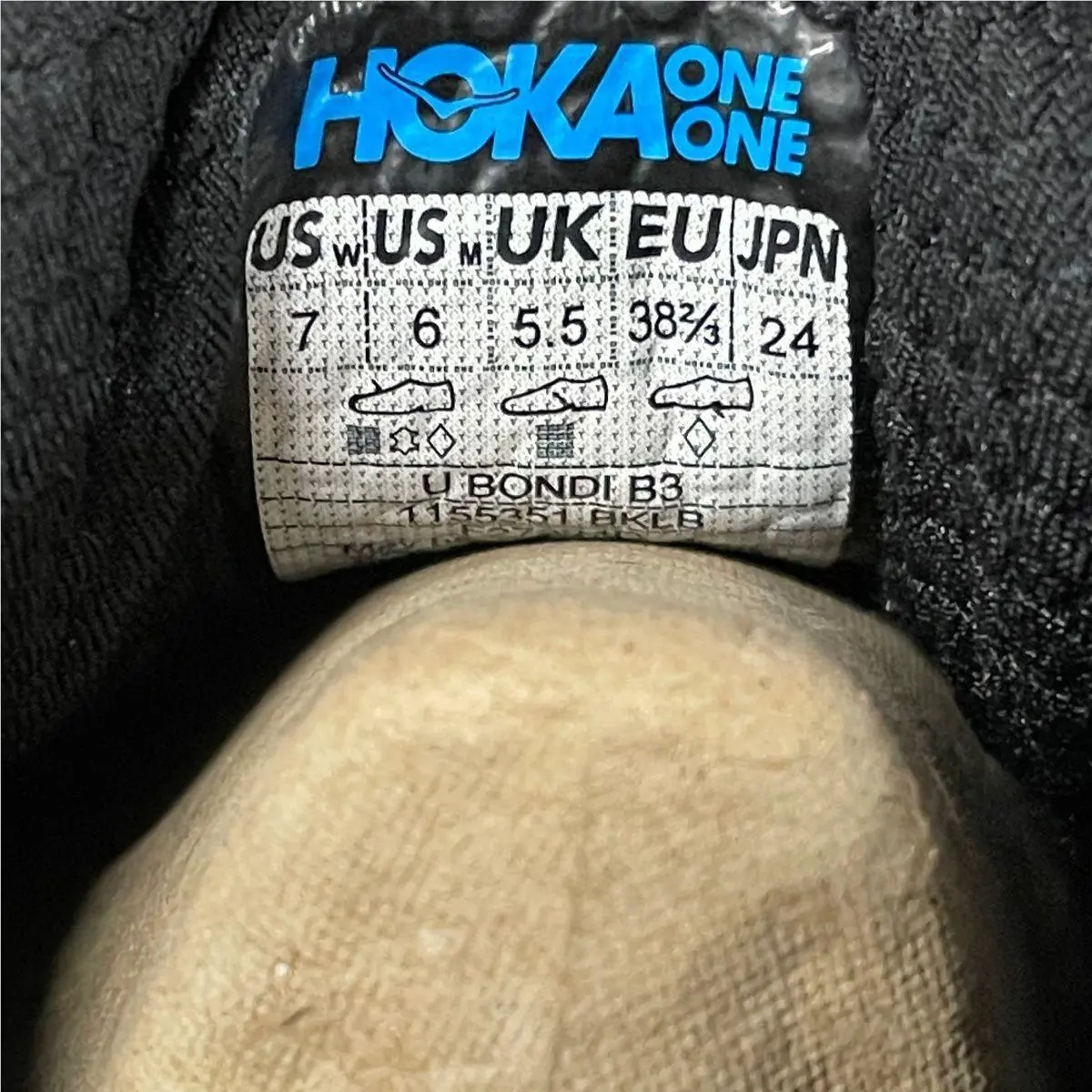 Hoka shoes - VS191821 - vs-191821 - Black (UPC: 197634508238) 5