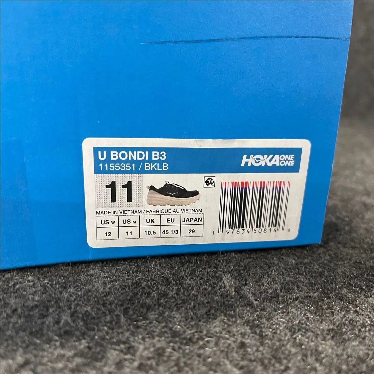Hoka shoes - VS191824 - vs-191824 - Black (UPC: 197634508146) 2