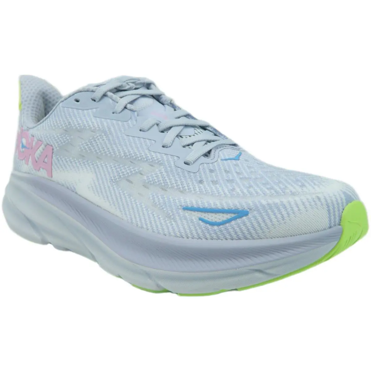 Hoka One One Clifton 9 Women`s Running Shoes Glls Gull / Sea Ice US 10.5