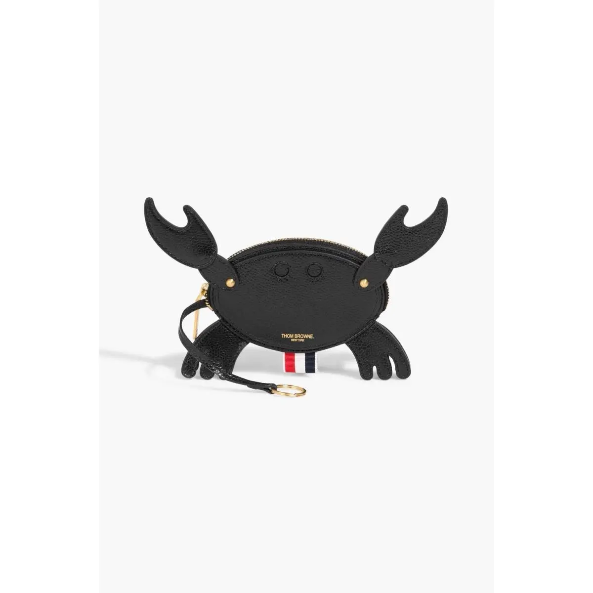 Thom Browne Crab Leather Zip Clutch Pouch Wallet Purse Belt Key Fob