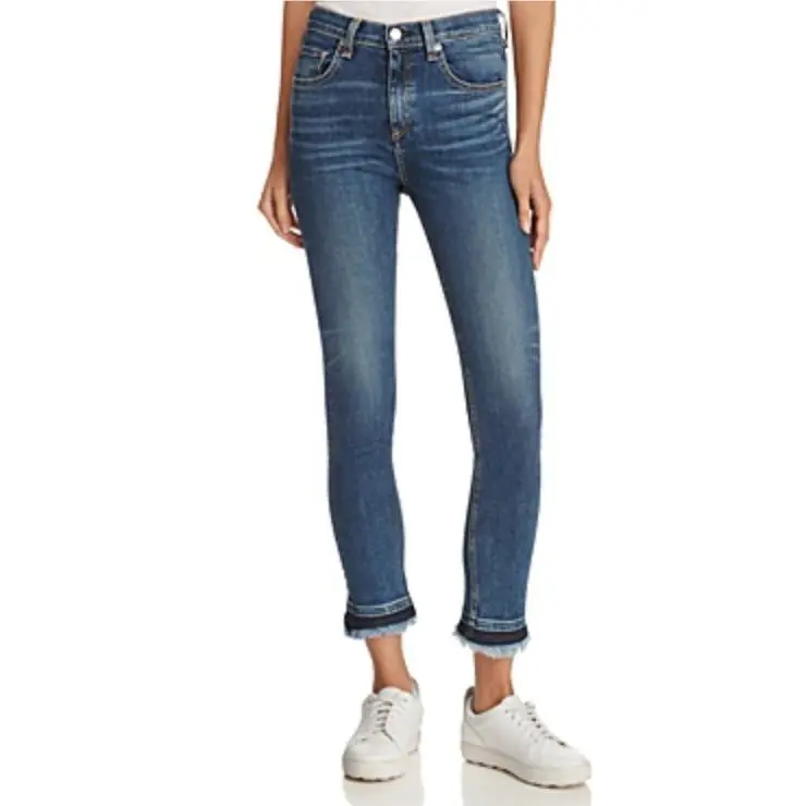 Rag Bone / Jeans Womens Croyden Crop Flare Jeans Size 29 L27827