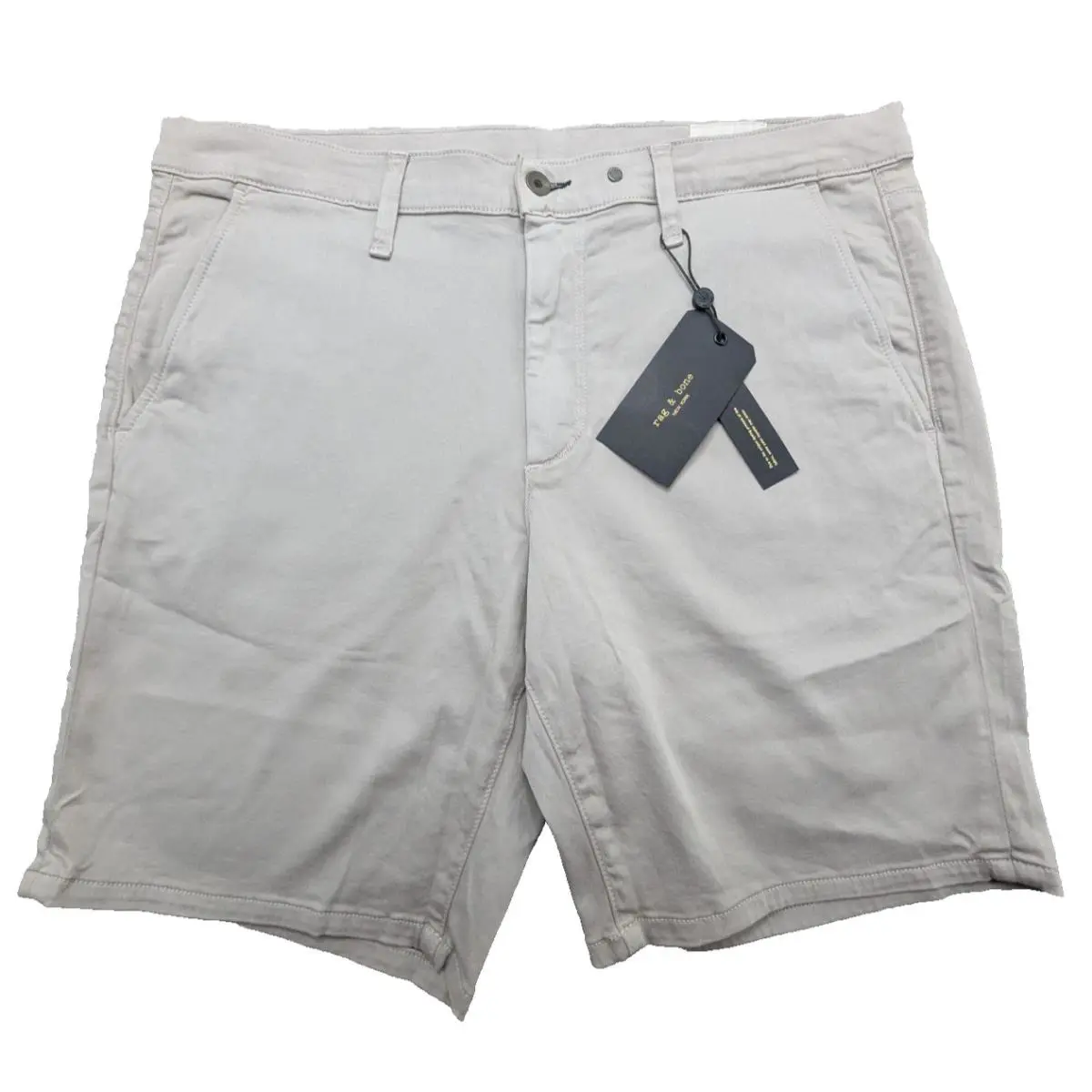 Rag Bone Shorts Mens 36W 8 Light Gray Advantage Chino Golf