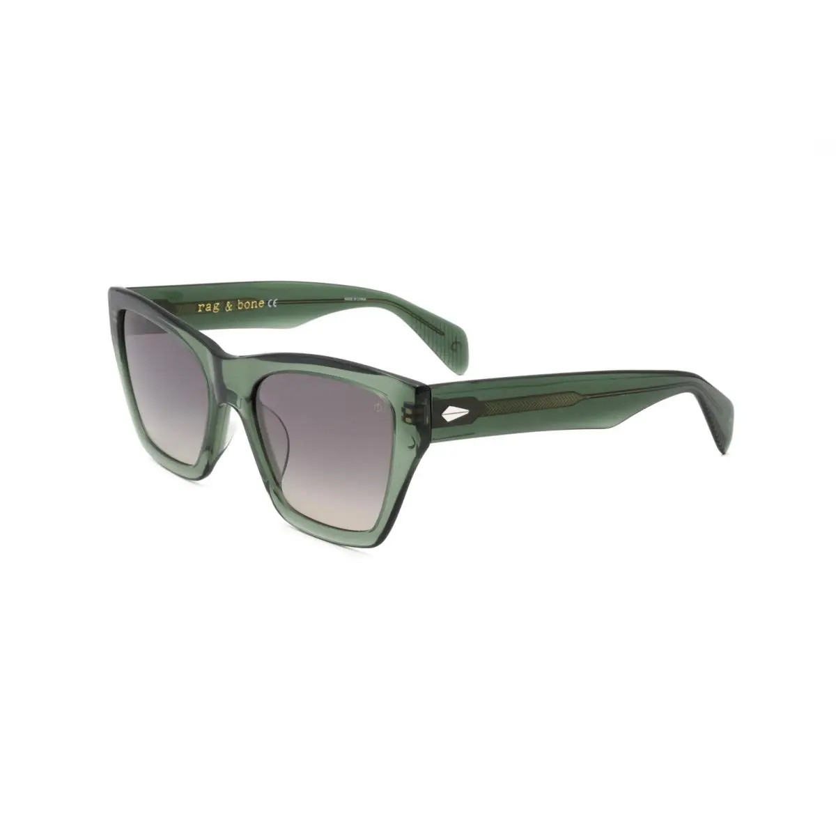 Rag Bone Women`s 54 mm Green Sunglasses RNB1046-G-S-1ED-54
