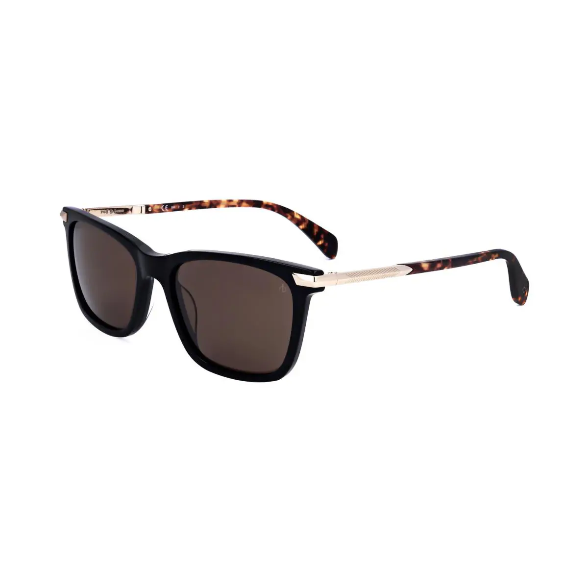 Rag Bone Men`s 56 mm Black Sunglasses RNB5042-S-807-56