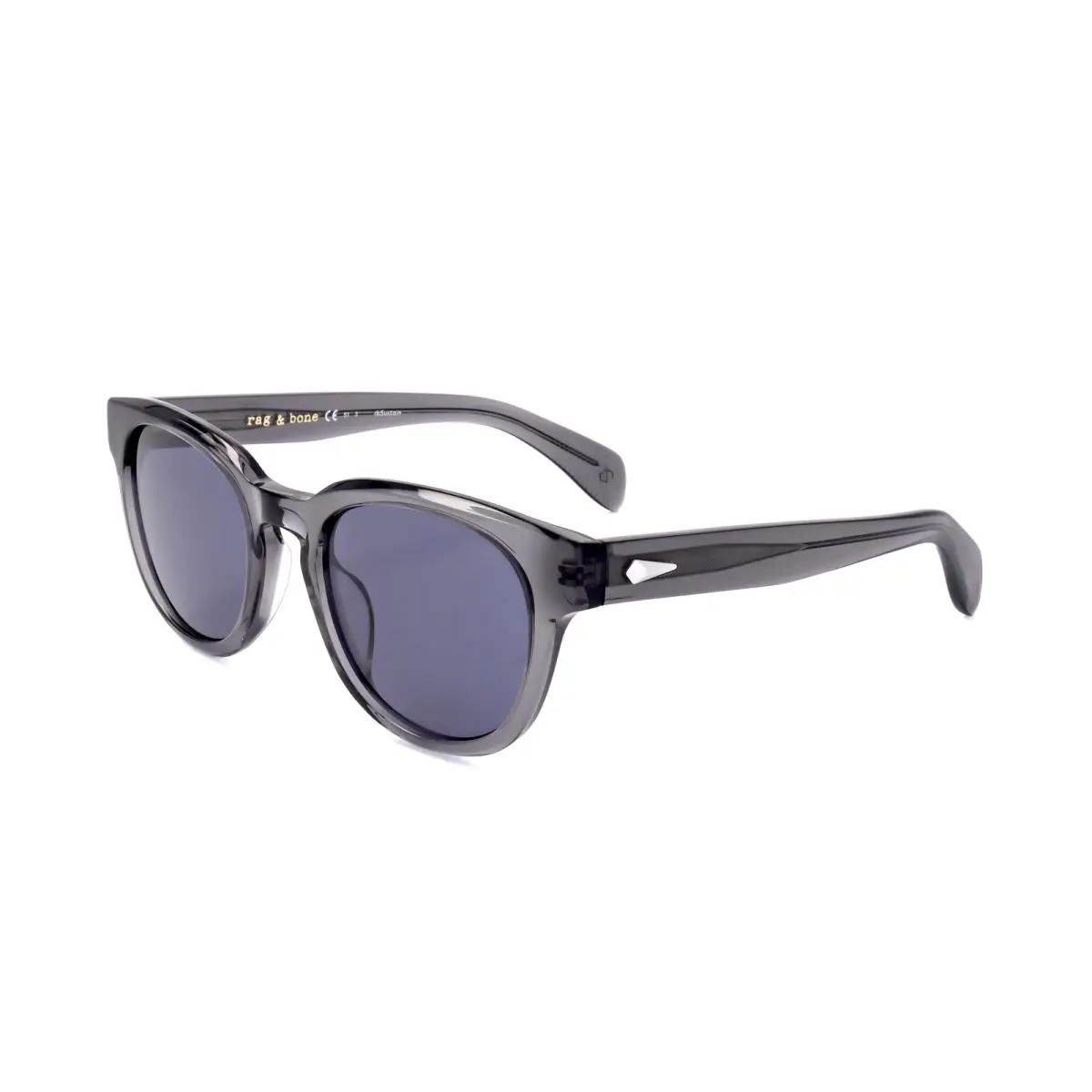 Rag Bone Men`s 51 mm Grey Sunglasses RNB6001-S-KB7-51
