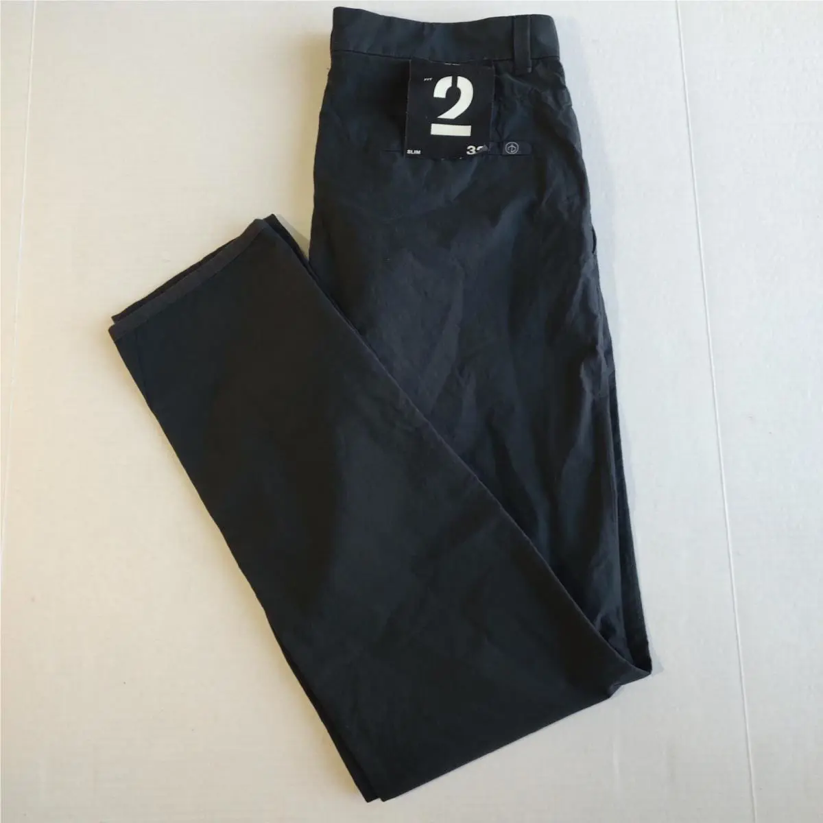 Rag Bone Fit 2 Pants Mens 32x32 Black Slim Straight Performance Chino
