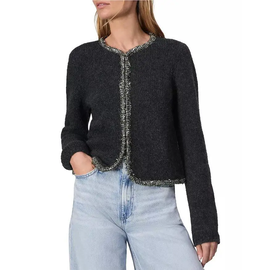 Rag Bone Charcoal Women`s Davies Cardigan US Medium