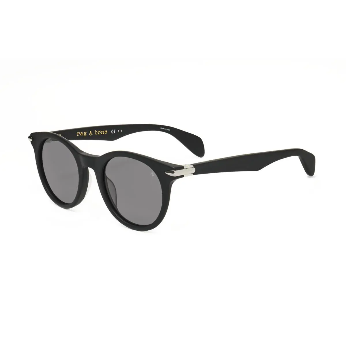 Rag Bone 49 mm Black Sunglasses RNB5012-S-807-49