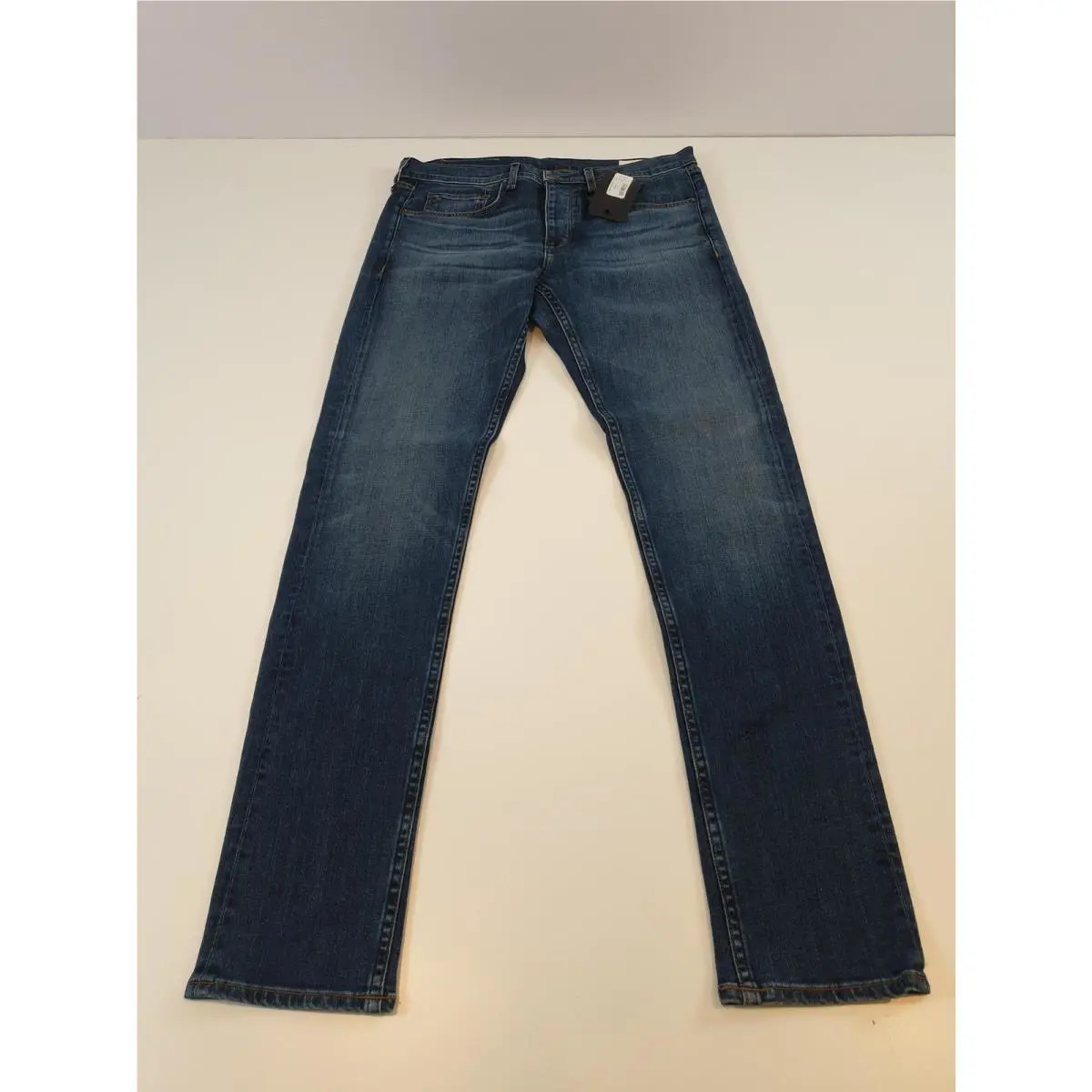 Rag Bone Fit 1 Extra Slim Fit Jeans In Throop Size: 33 Button Fly