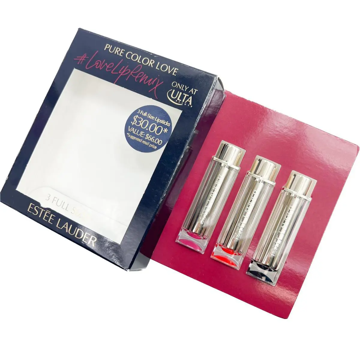 Estee Lauder Lovelipremix 3 Lipsticks Full Size