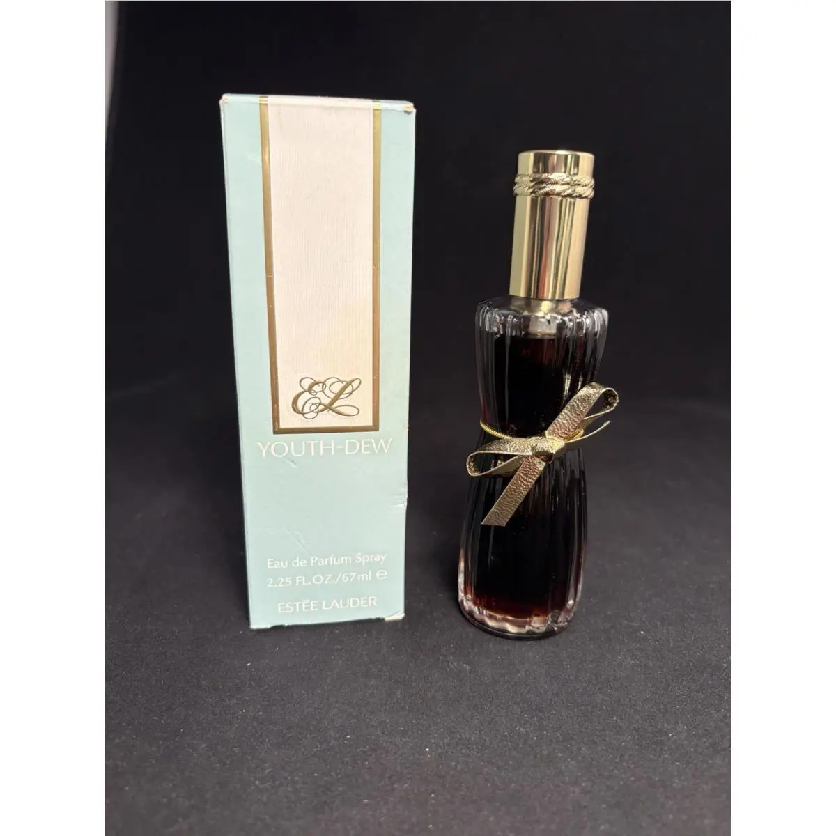 Vtg Estee Lauder Youth-dew Eau de Parfum Spray Nos Old Stok