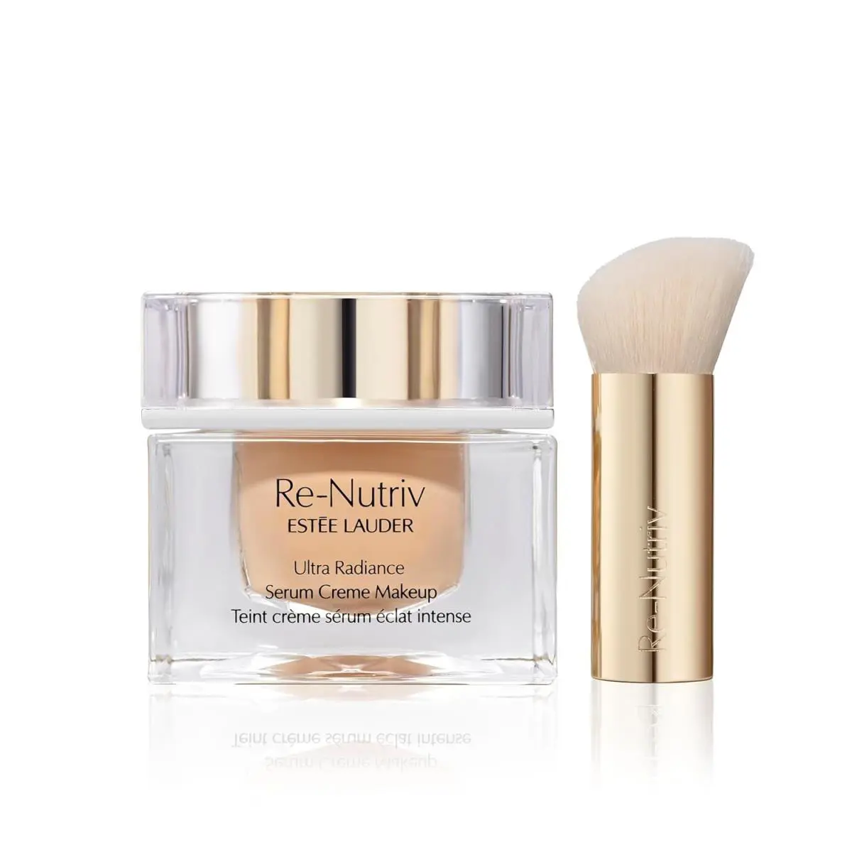 Estee Lauder Re-nutriv Ultra Radiance Serum Creme Makeup Foundation Ecru 1N2