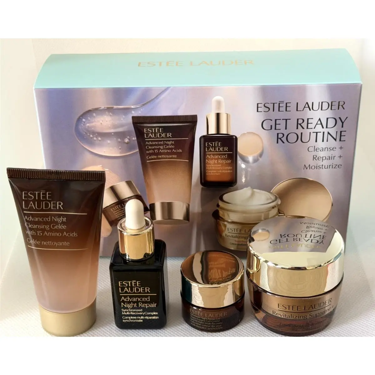 Estee Lauder Get Ready Routine Set Advanced Night Repair Serum + Supreme + Cream