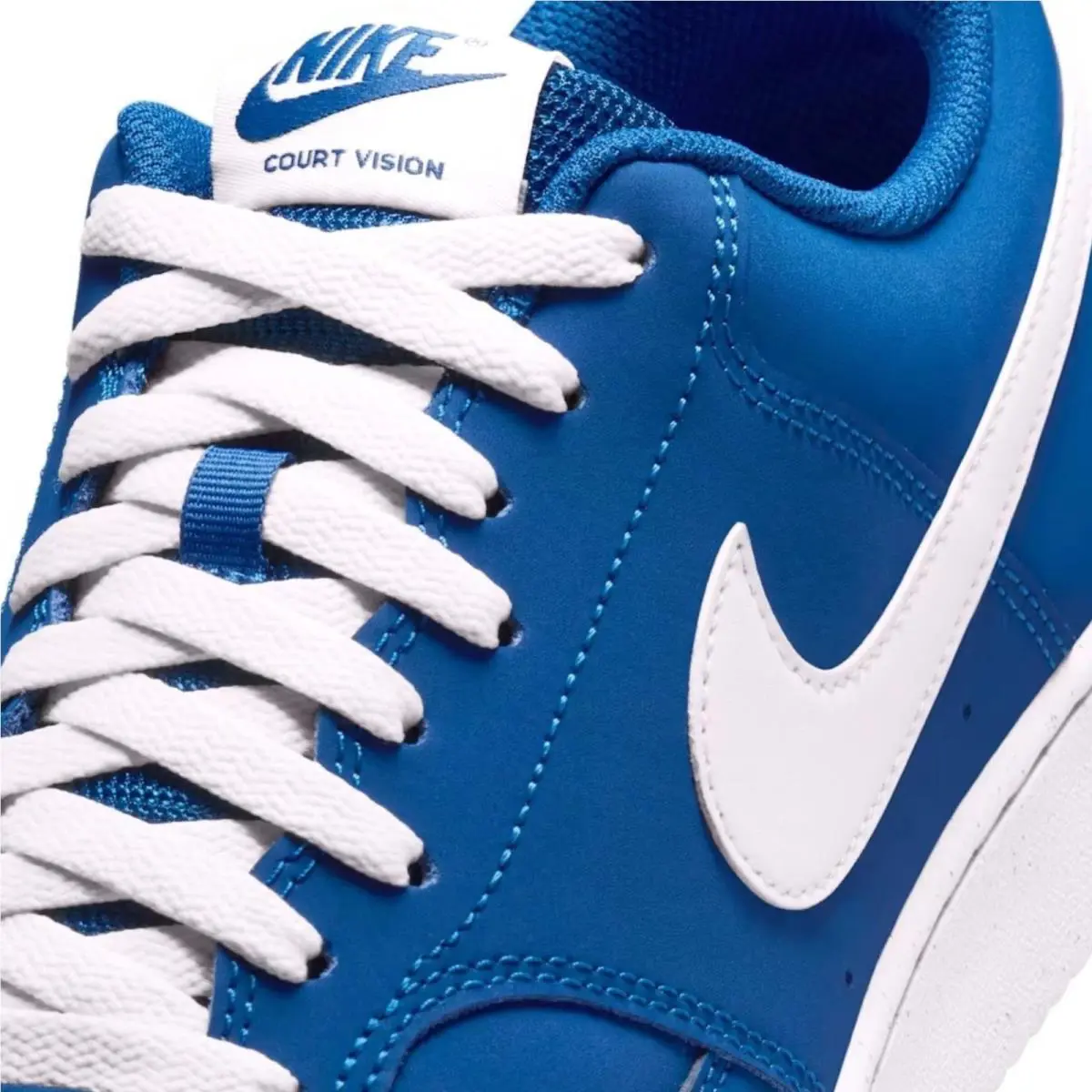 Nike shoes - Nike Court Vision Low FL - Blue, Manufacturer: Court Blue/Pale Ivory 5