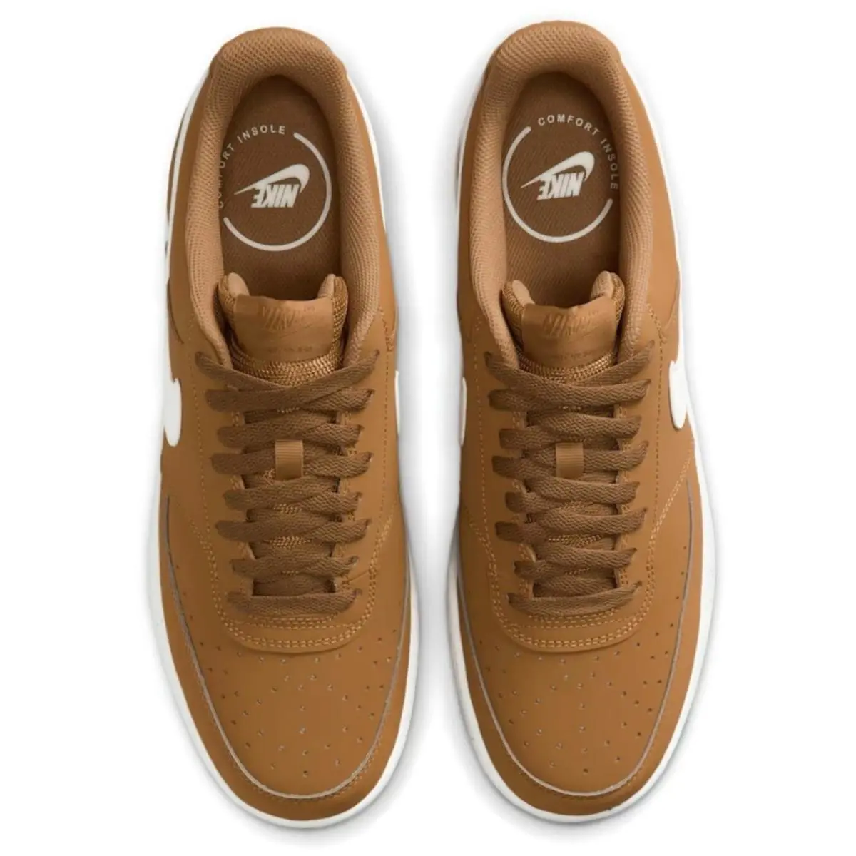 Nike shoes - Nike Court Vision Low FL - Orange, Manufacturer: Wheat/Sail 0