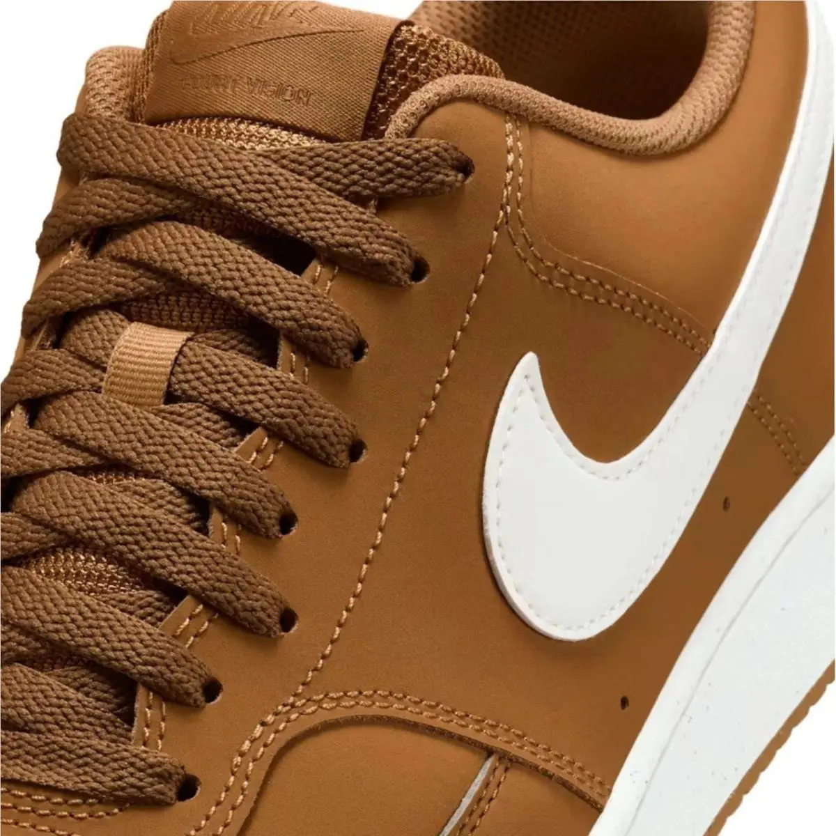 Nike shoes - Nike Court Vision Low FL - Orange, Manufacturer: Wheat/Sail 23