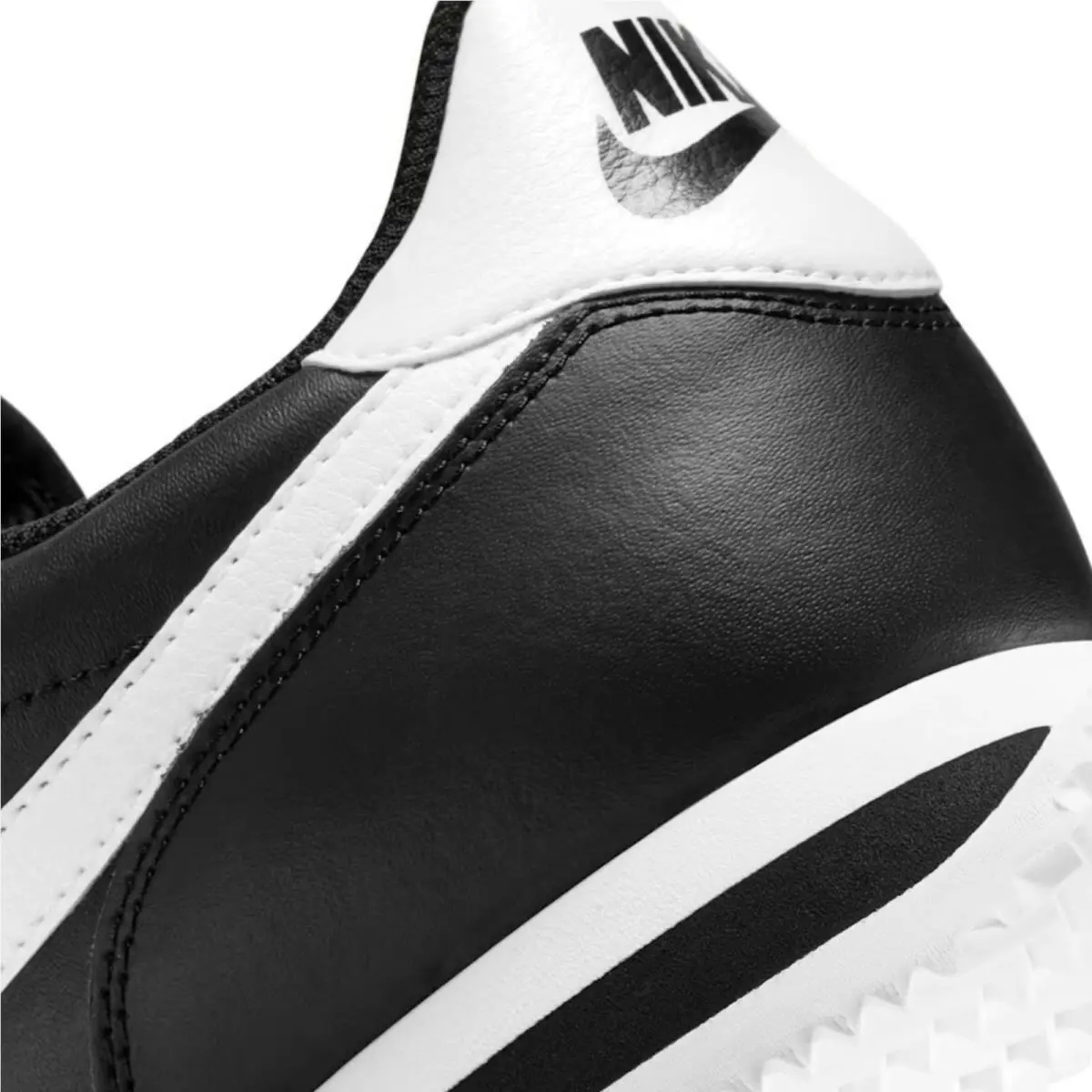 Nike shoes - Nike Cortez Leather - Cortez Leather - Black, Maufacturer: Black/White 12