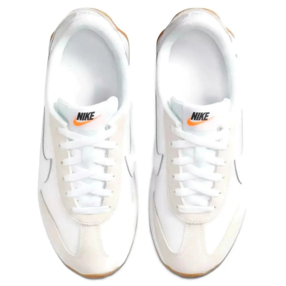 Nike shoes - Nike - White, Manufacturer: White/Safety Orange/Gum Light Brown/White 25