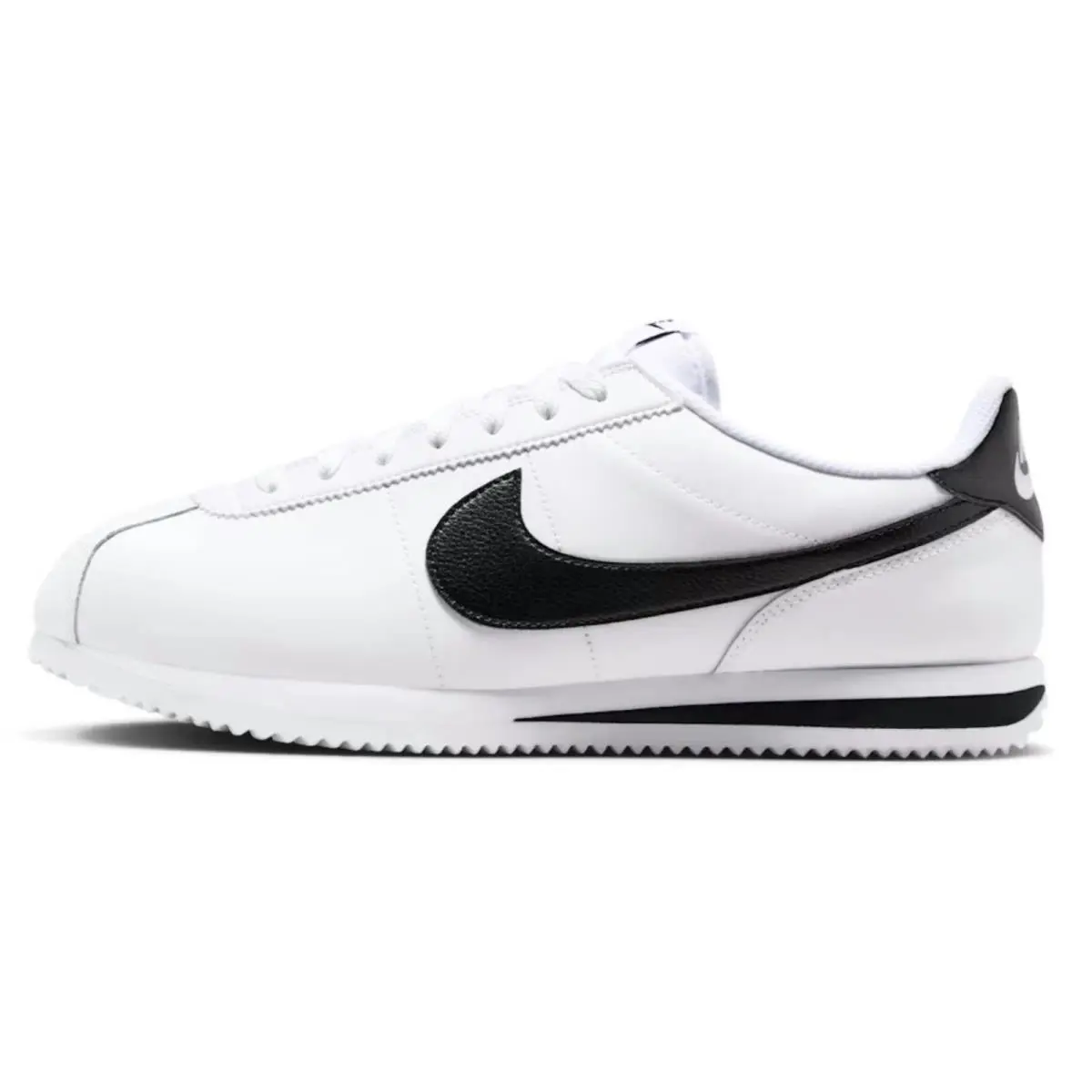 Nike shoes - Nike Cortez Leather - Cortez Leather - White, Maufacturer: White/Black 3