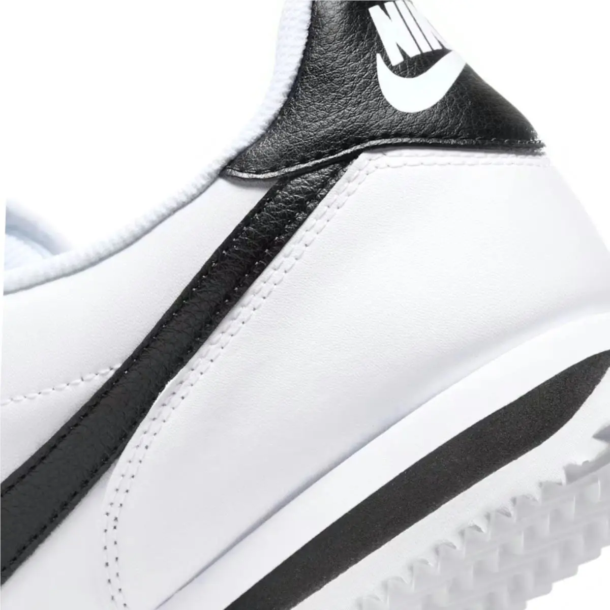 Nike shoes - Nike Cortez Leather - Cortez Leather - White, Maufacturer: White/Black 22