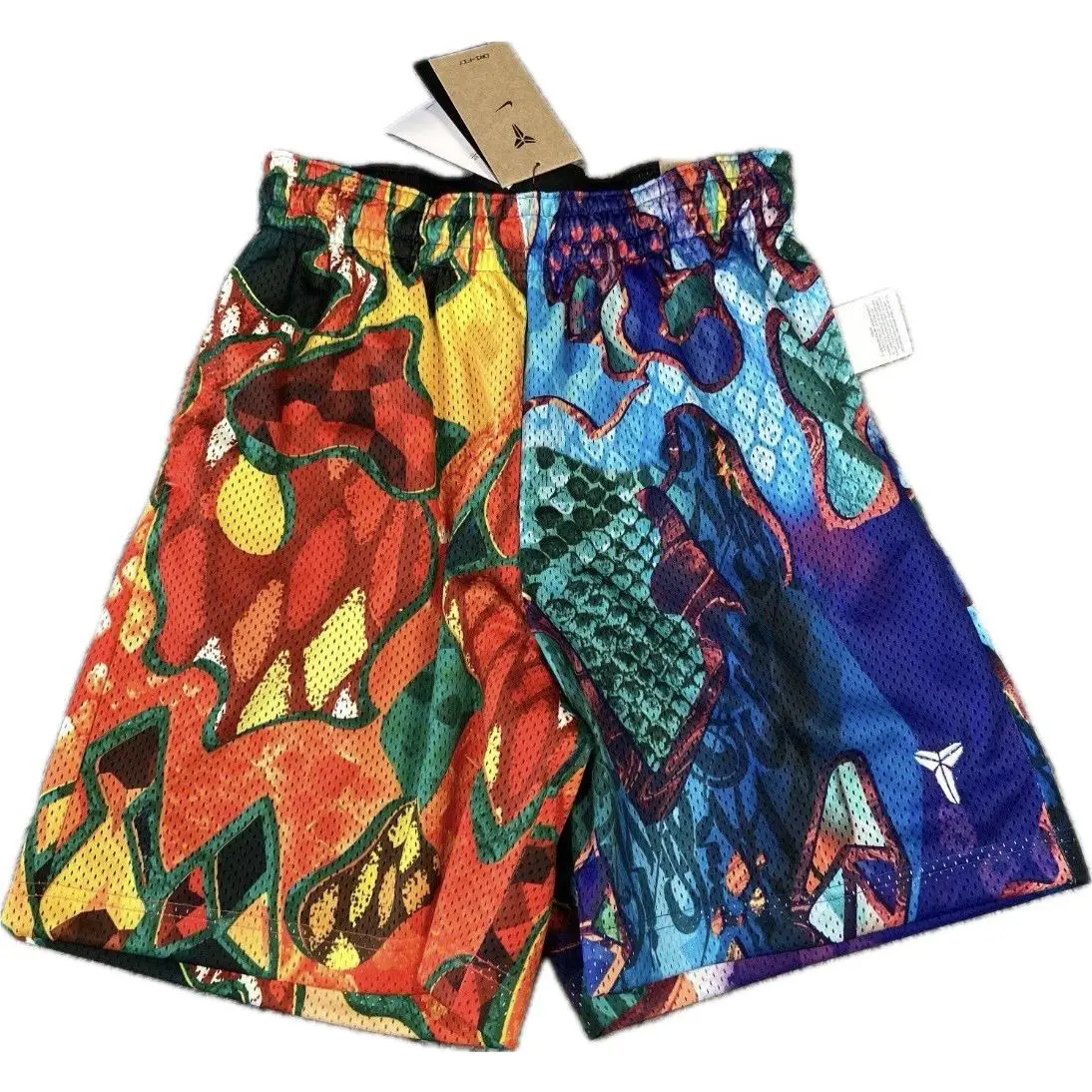Size L - Men`s Nike What The Kobe Reversible Basketball Shorts HJ4209-010