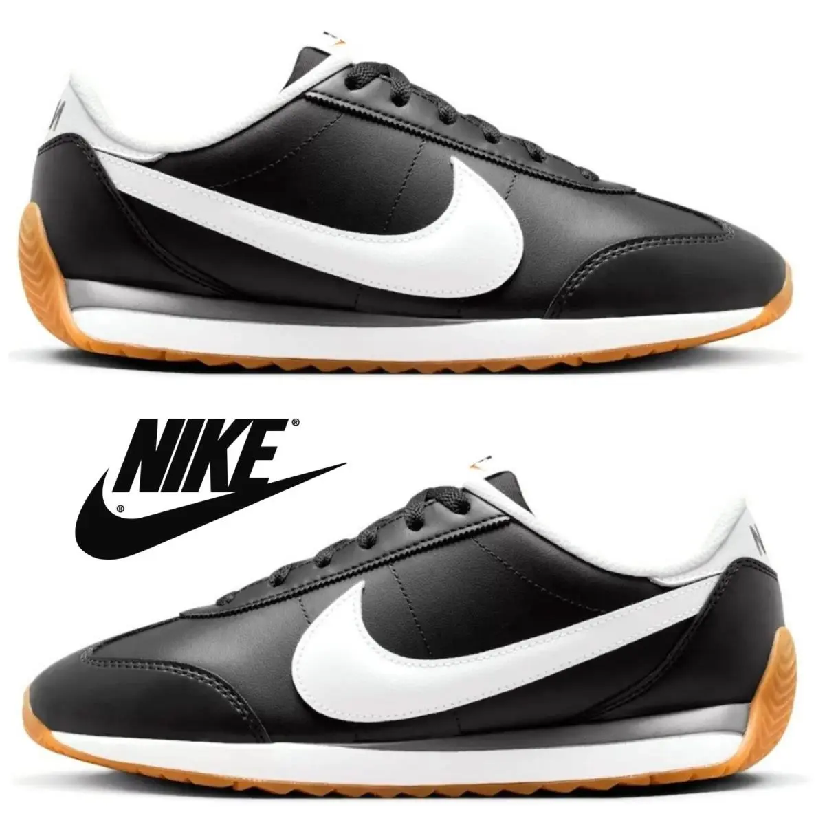 Nike shoes - Nike - Black, Manufacturer: Black/Cool Grey/Gum Light Brown/White 6