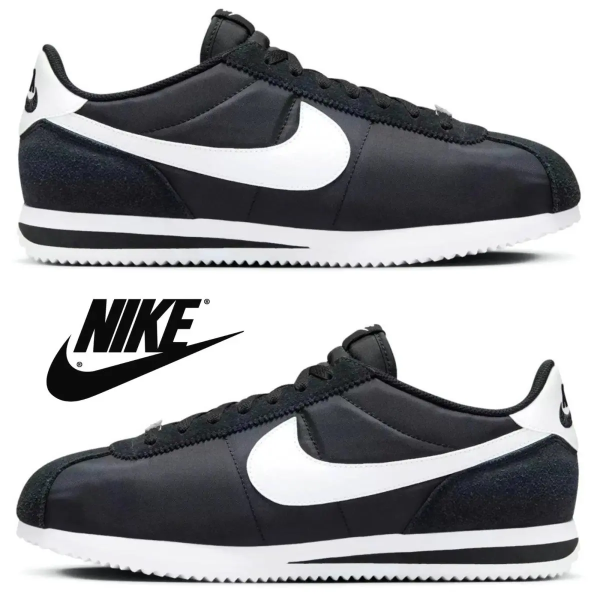 Nike shoes - Nike Cortez TXT - Cortez TXT - Black, Maufacturer: Black/White 27