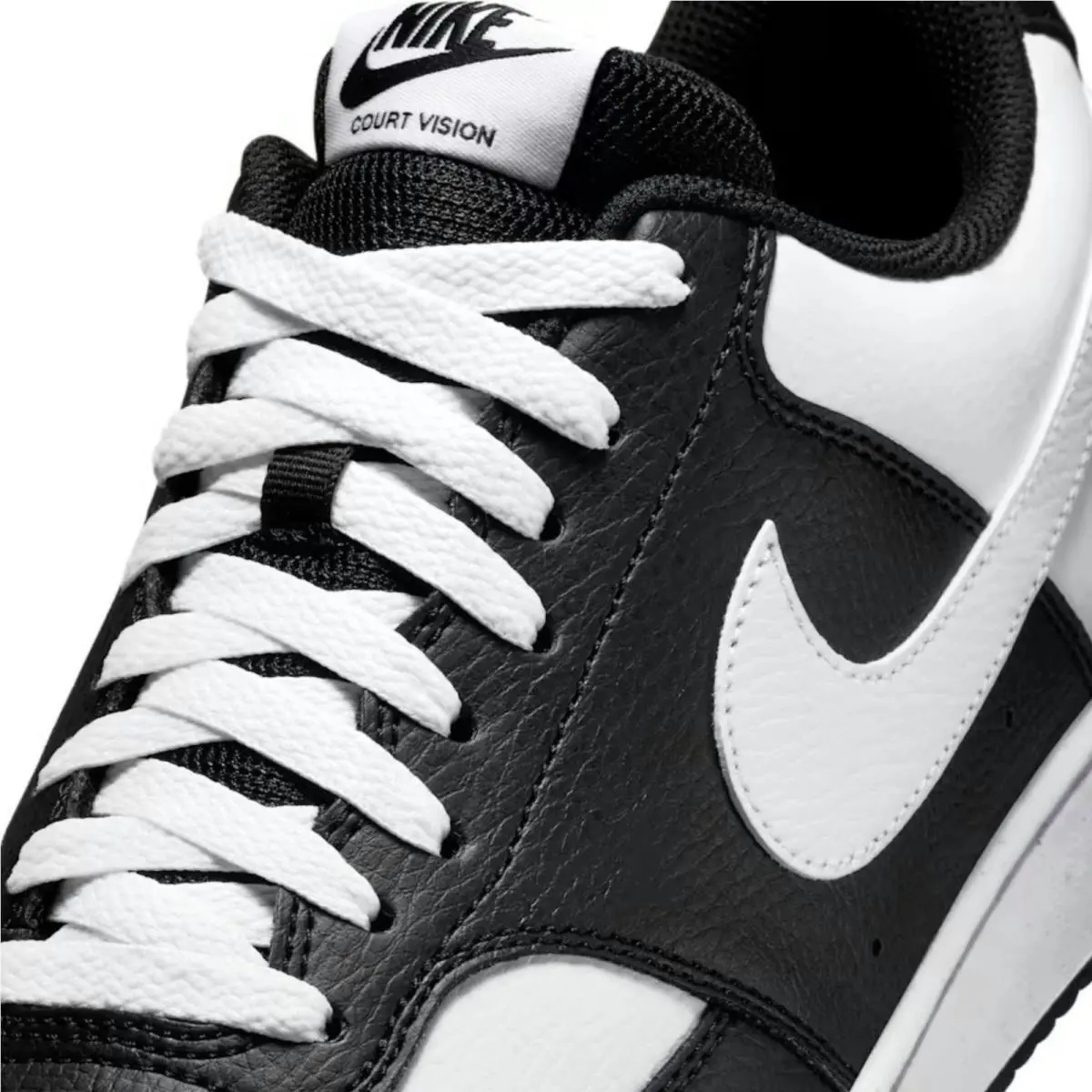 Nike shoes - Nike Court Vision Low FL - Black, Manufacturer: Black/White 6