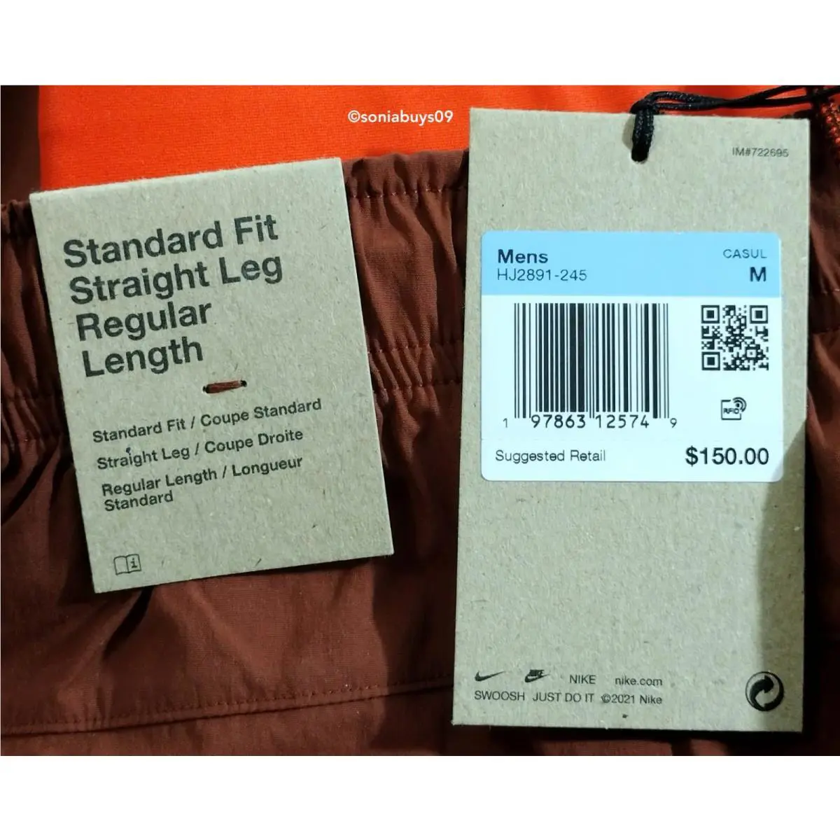 Nike clothing - Desert Orange 8