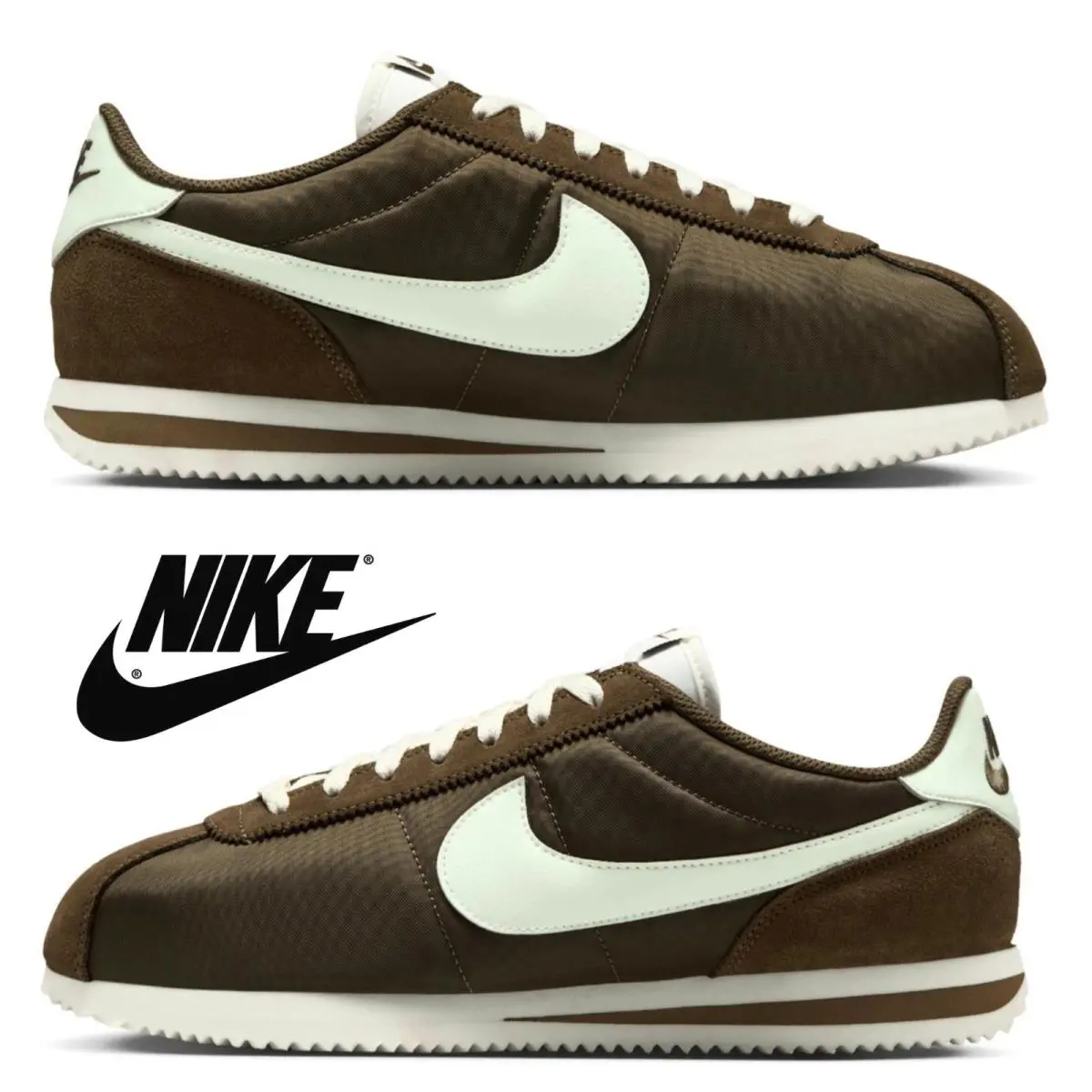 Nike shoes - Nike Cortez Premium - Cortez Premium - Brown, Maufacturer: Dk Hazel/Volt Tint/Sail 17