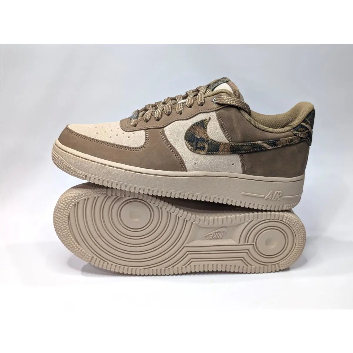 Nike shoes - Nike Air Force 1 `07 - IO9803-200 - Rattan/Multicolor 2