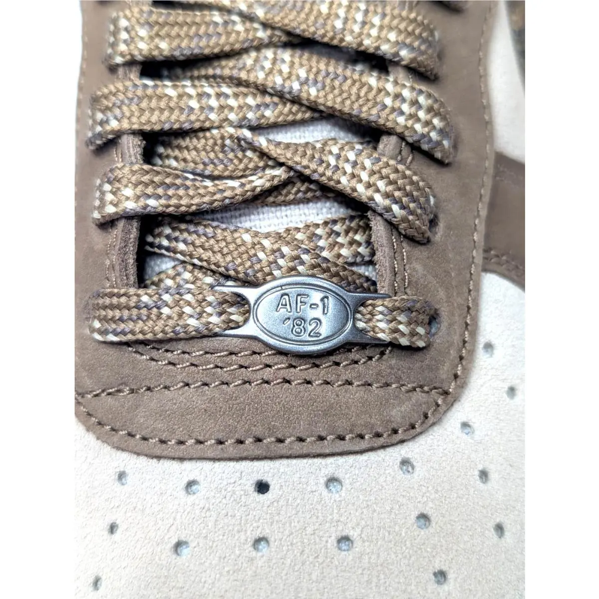 Nike shoes - Nike Air Force 1 `07 - IO9803-200 - Rattan/Multicolor 7