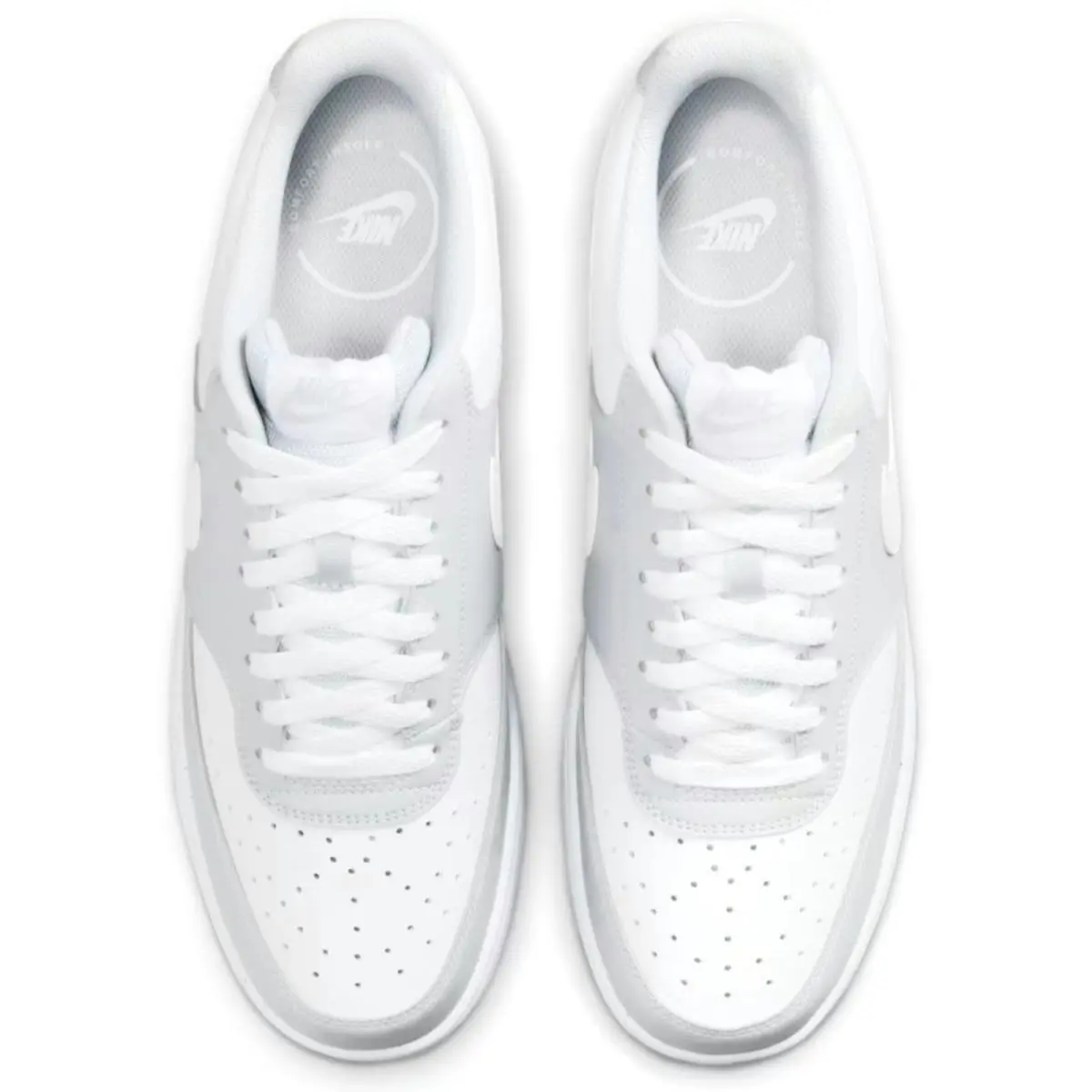 Nike shoes - Nike Court Vision Low FL - Gray, Manufacturer: Pure Platinum/White 1