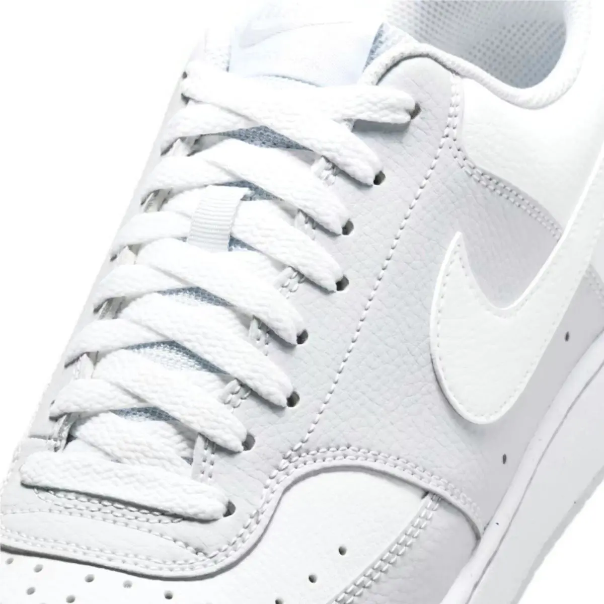 Nike shoes - Nike Court Vision Low FL - Gray, Manufacturer: Pure Platinum/White 6