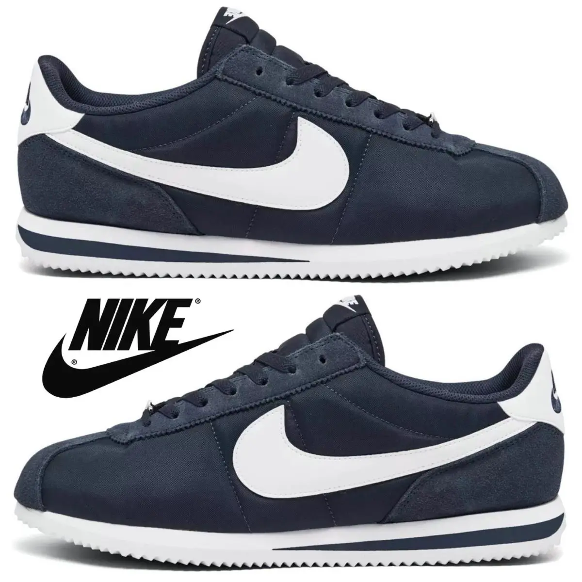 Nike shoes - Nike Cortez TXT - Cortez TXT - Blue, Maufacturer: Midnight Navy/White 27