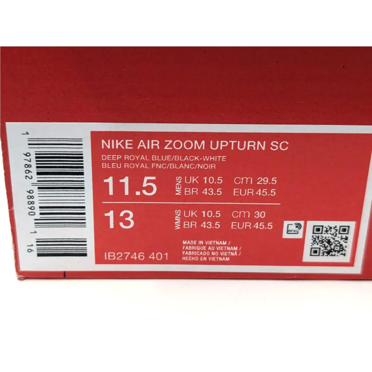 Nike shoes - Nike Air Zoom Upturn SC - IB2746-401 - Blue 20