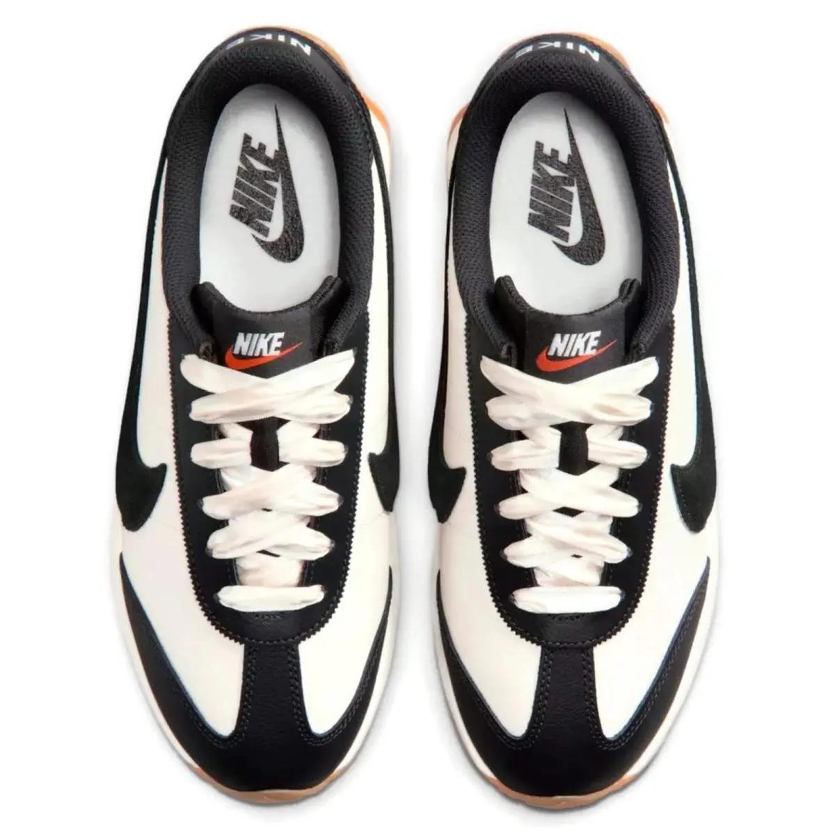 Nike shoes - Nike - Black, Manufacturer: Sail/Safety Orange/Gum Light Brown/Off Noir 25