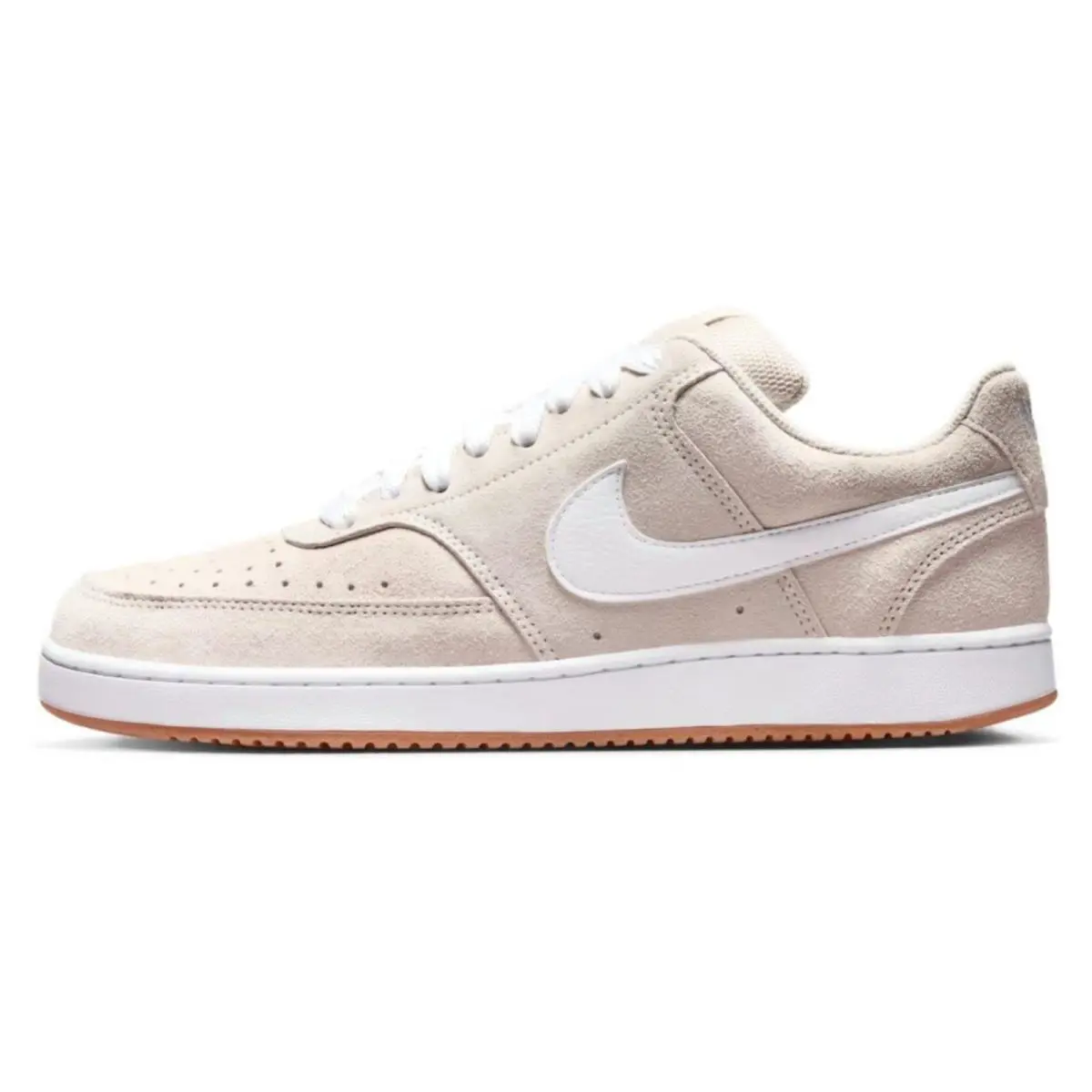 Nike shoes - Nike Court Vision Low FL - Beige, Manufacturer: Light Orewood Brown/Gum Medium Brown/White 6