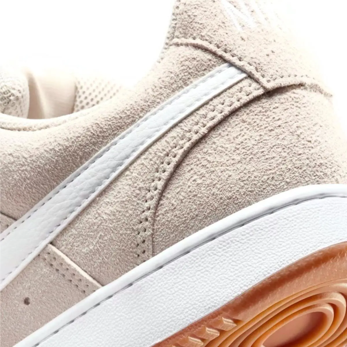 Nike shoes - Nike Court Vision Low FL - Beige, Manufacturer: Light Orewood Brown/Gum Medium Brown/White 7