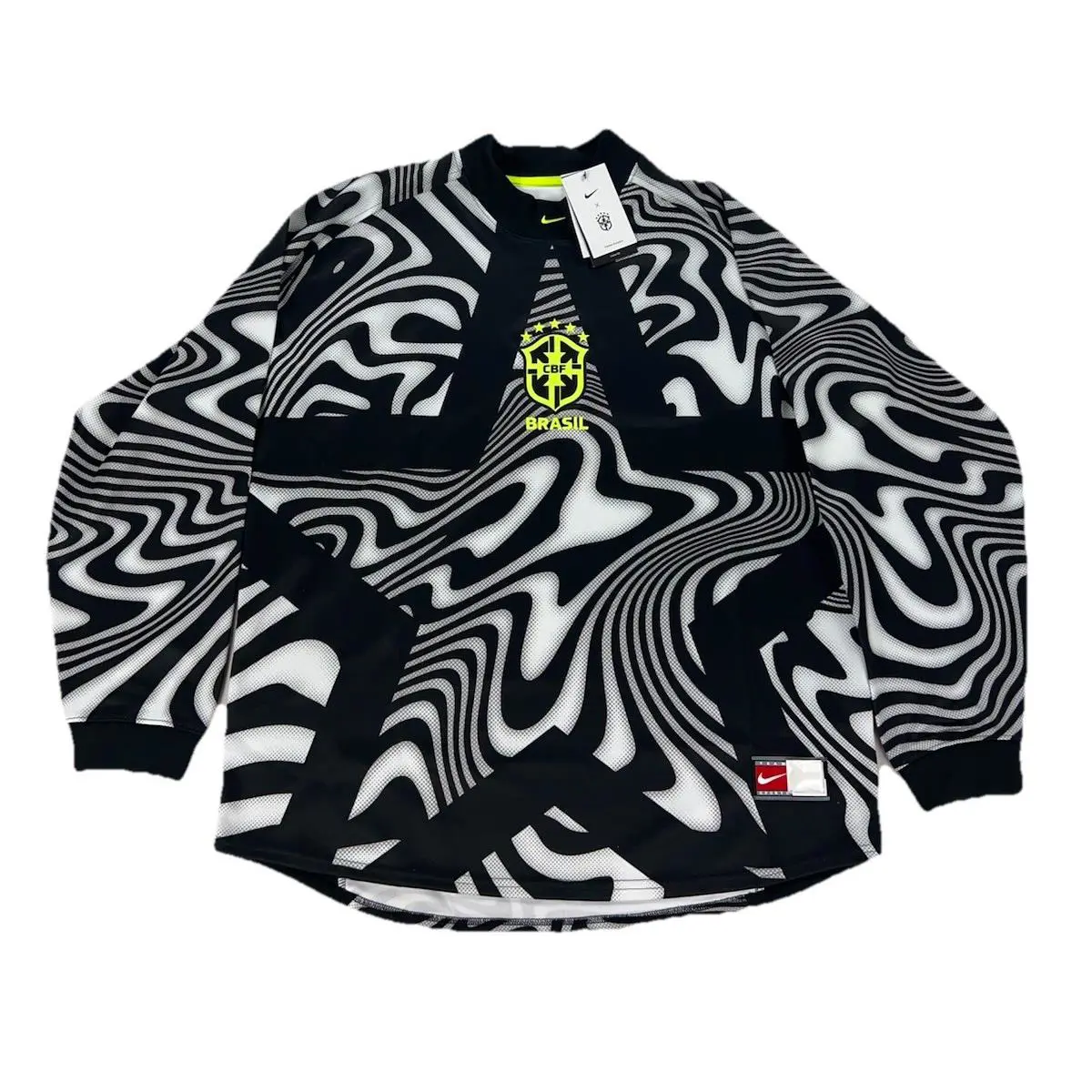 Nike clothing - Nike Brazil Hollywood Goalkeeper - Brazil Hollywood Goalkeeper - IO0795-010 - Black 8