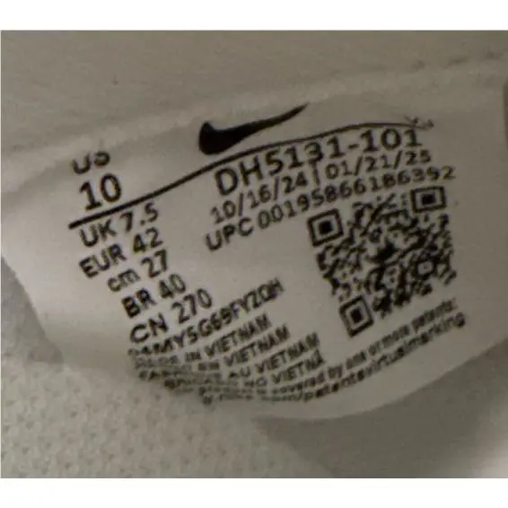 Nike shoes - Nike Air Max Dawn - Air Max Dawn - DH5131-101 - White/Total Orange/Black (UPC: 0195866186392) 17