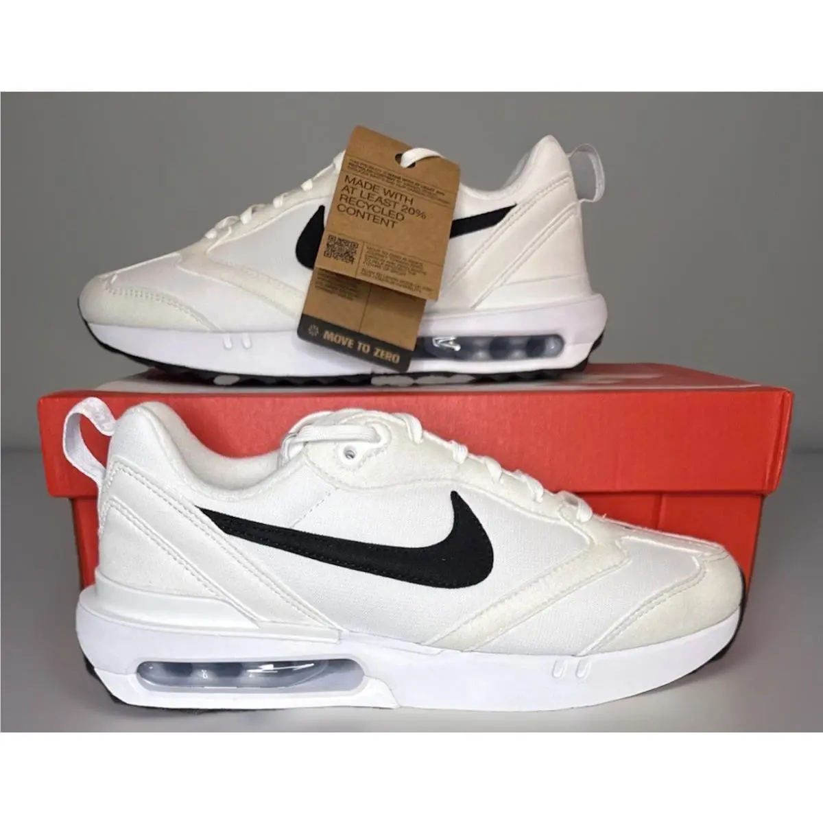 Nike shoes - Nike Air Max Dawn - Air Max Dawn - DH5131-101 - White/Total Orange/Black (UPC: 0195866186392) 2