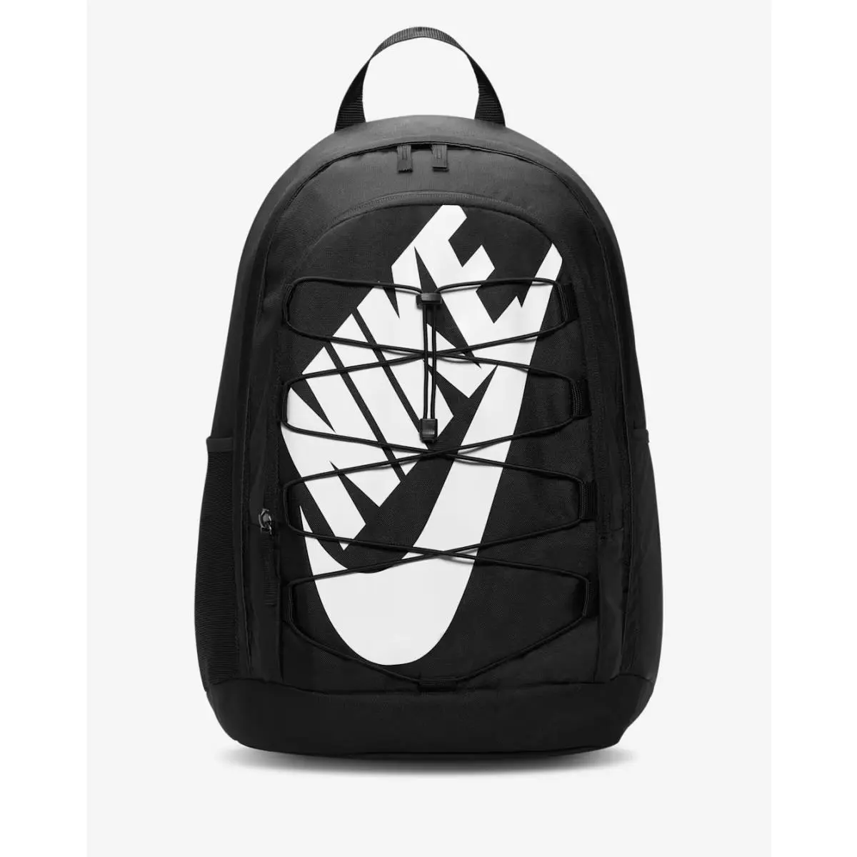 Nike Hayward 26L Backpack Black White Laptop Bag Bungee DV1296-010