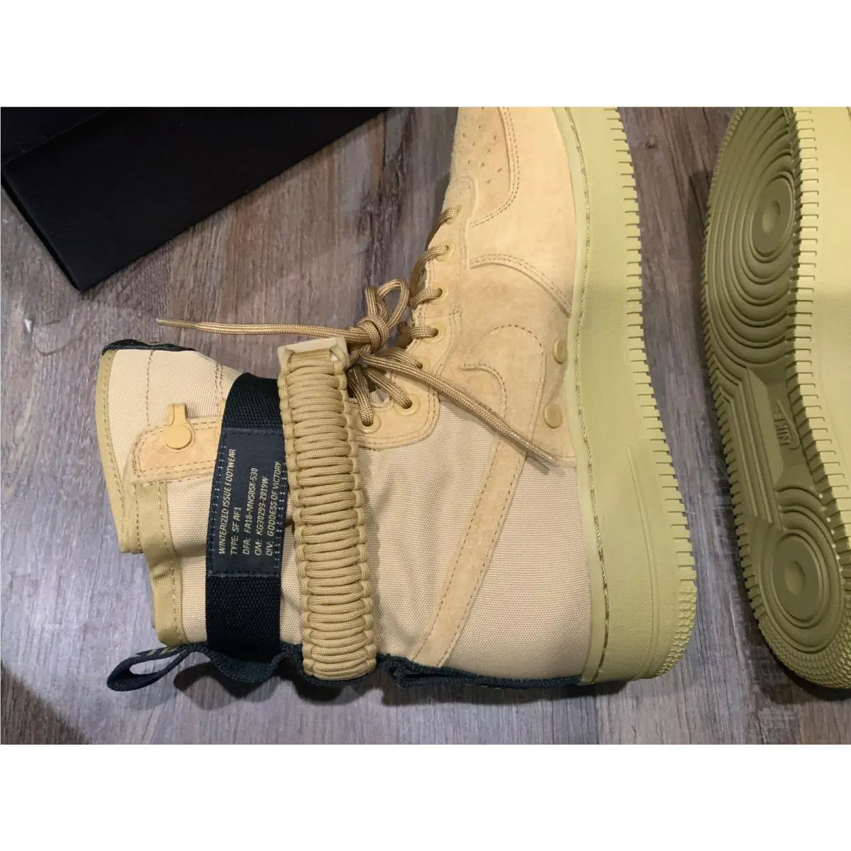Nike shoes - Nike SF Air Force 1 - 864024 700 - Brown 4