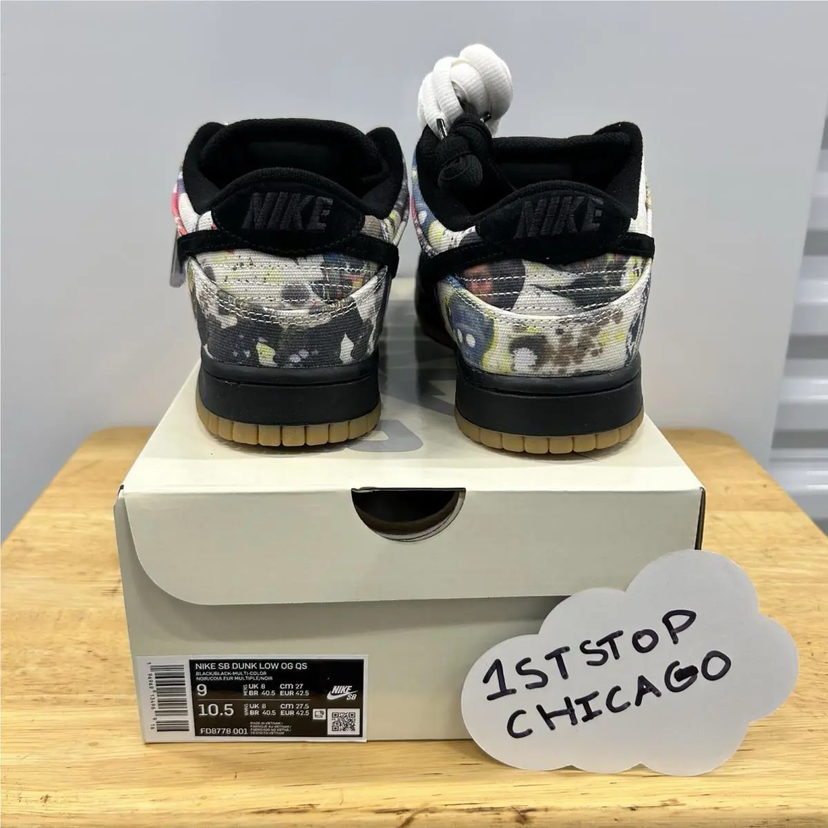 Nike shoes - Nike SB Dunk - Dunk - FD8778-001 - Black 1