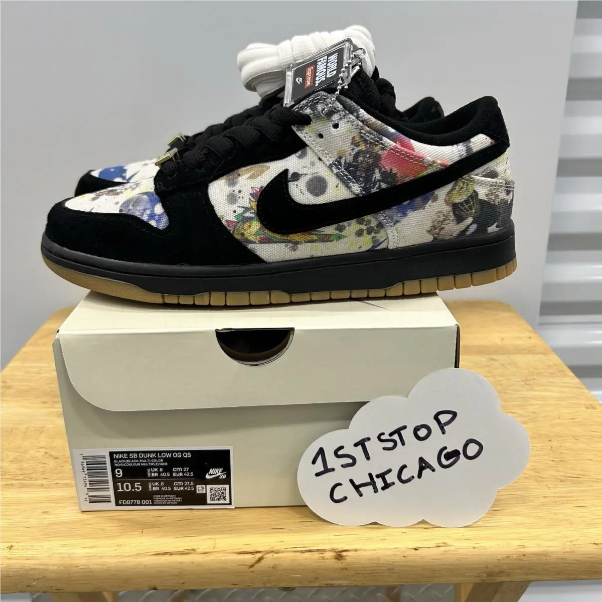 Nike shoes - Nike SB Dunk - Dunk - FD8778-001 - Black 4